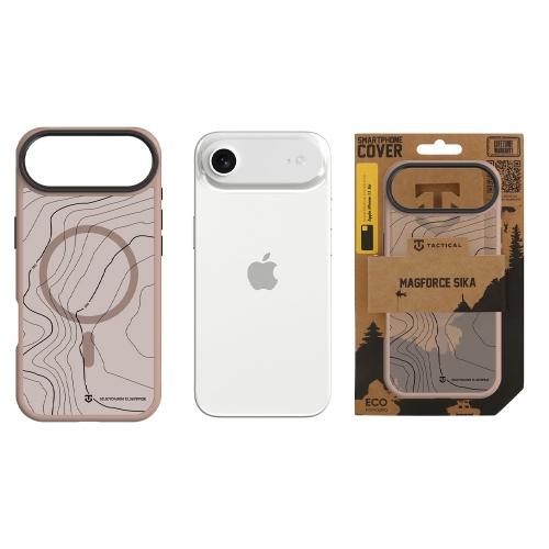 Калъф Tactical MagForce Hyperstealth Sika за iPhone 17 Air, капучино