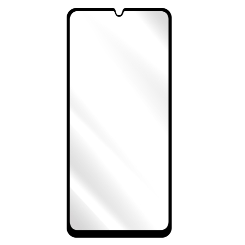 Стъклен Протектор 5D Full Glue за Samsung Galaxy A07, черен