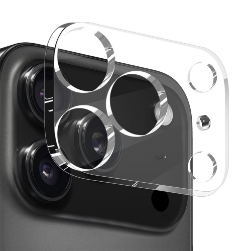 Стъклен Протектор 5D за камерата на iPhone 17 Pro Max, прозрачен