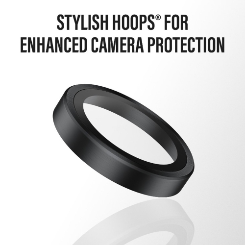 Стъклен Протектор за камера PanzerGlass Hoops Lens Protector за iPhone 17 Air, Черен