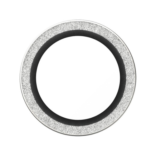 Стъклен Протектор за камера PanzerGlass Hoops Lens Protector за iPhone 17 Air, сребрист с камъчета