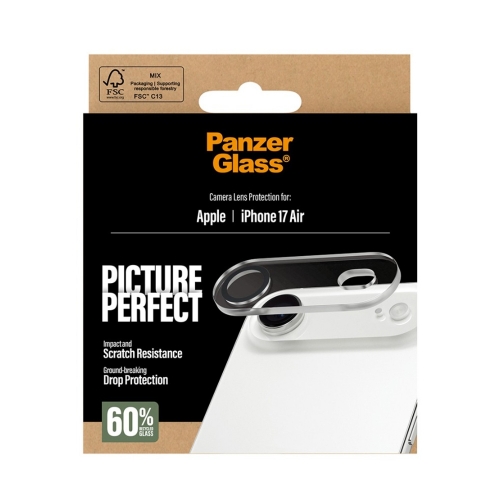 Стъклен Протектор за камера PanzerGlass Hoops Lens Protector за iPhone 17 Air