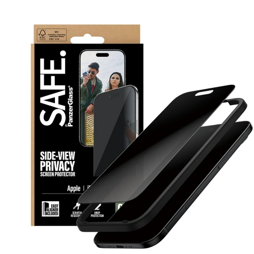 Стъклен Протектор Safe Privacy за iPhone 17 Air, UWF EasyAligner