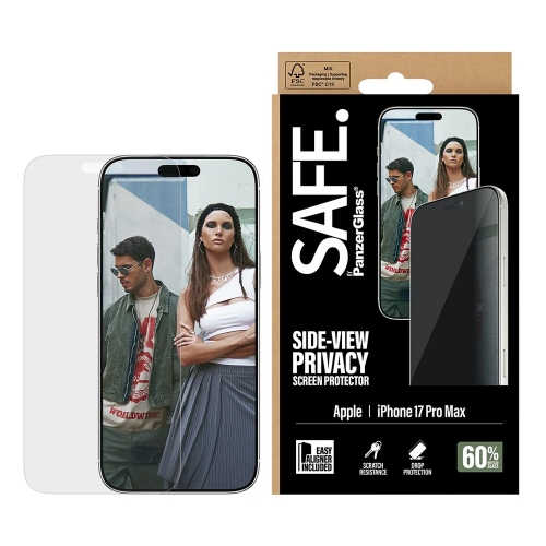 Стъклен Протектор Safe Privacy за iPhone 17 Pro Max, UWF EasyAligner