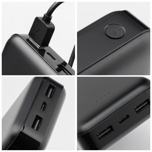 Външна батерия Blue Star, 20000 mAh, 2.1A, W2015, черен