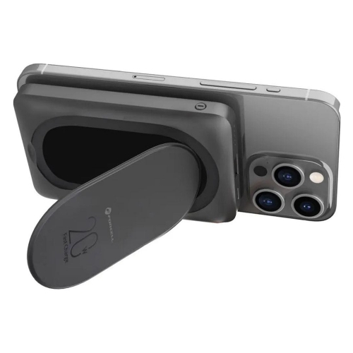 Външна батерия Forcell F-Energy MagStand, F10K2, QC3.0, PD, 5A, 20W, 10000 mAh, черен