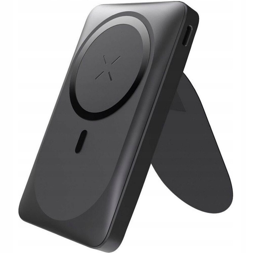 Външна батерия Forcell F-Energy MagStand, F10K2, QC3.0, PD, 5A, 20W, 10000 mAh, черен
