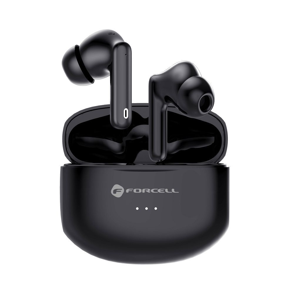 Безжични слушалкиTWS Forcell F-Audio Clear Sound , черен