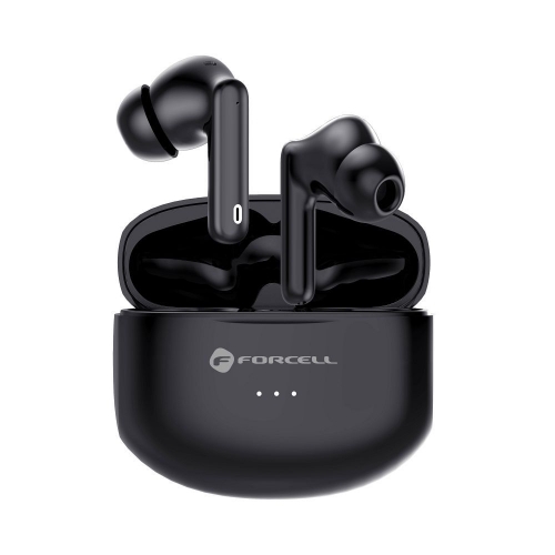 Безжични слушалкиTWS Forcell F-Audio Clear Sound , черен