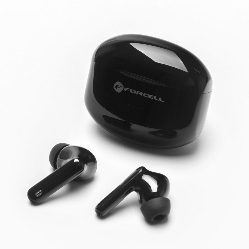 Безжични слушалкиTWS Forcell F-Audio Clear Sound , черен