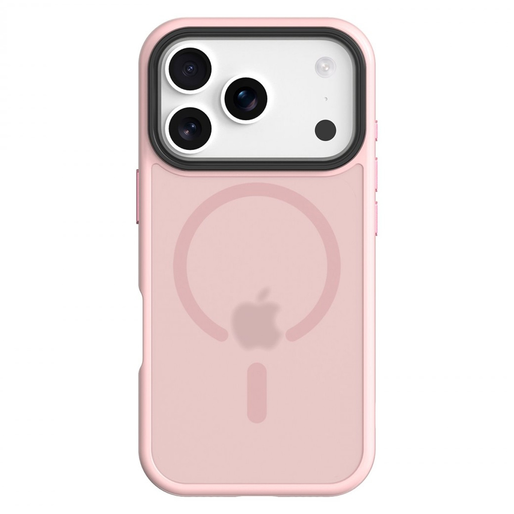 Удароустойчив калъф Tactical MagForce Hyperstealth за iPhone 17 Pro, розов