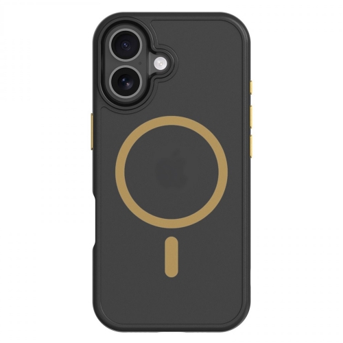 Удароустойчив калъф Tactical MagForce Hyperstealth 2.0 за iPhone 17, черен-жълт