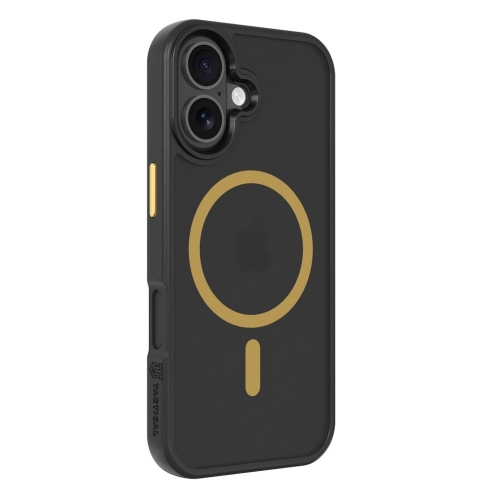 Удароустойчив калъф Tactical MagForce Hyperstealth 2.0 за iPhone 17, черен-жълт