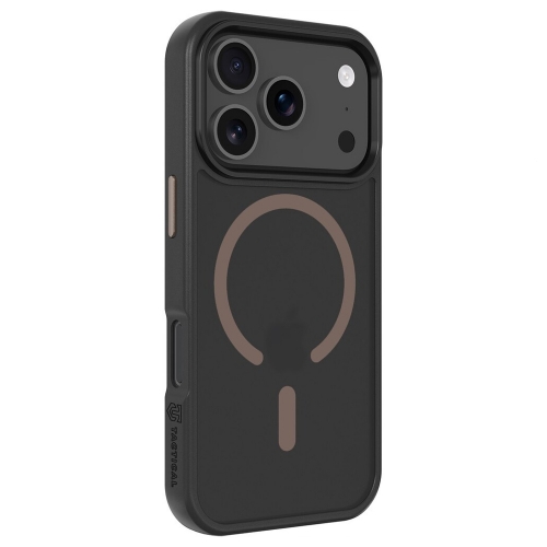 Удароустойчив калъф Tactical MagForce Hyperstealth 2.0 за iPhone 17 Pro, черен - кафяв