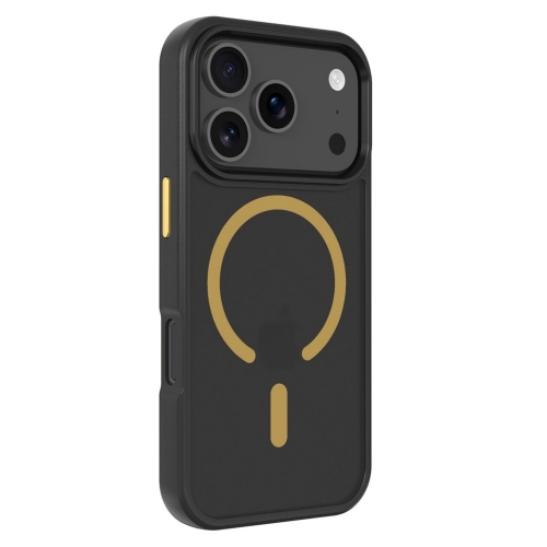 Удароустойчив калъф Tactical MagForce Hyperstealth 2.0 за iPhone 17 Pro Max, черен-жълт