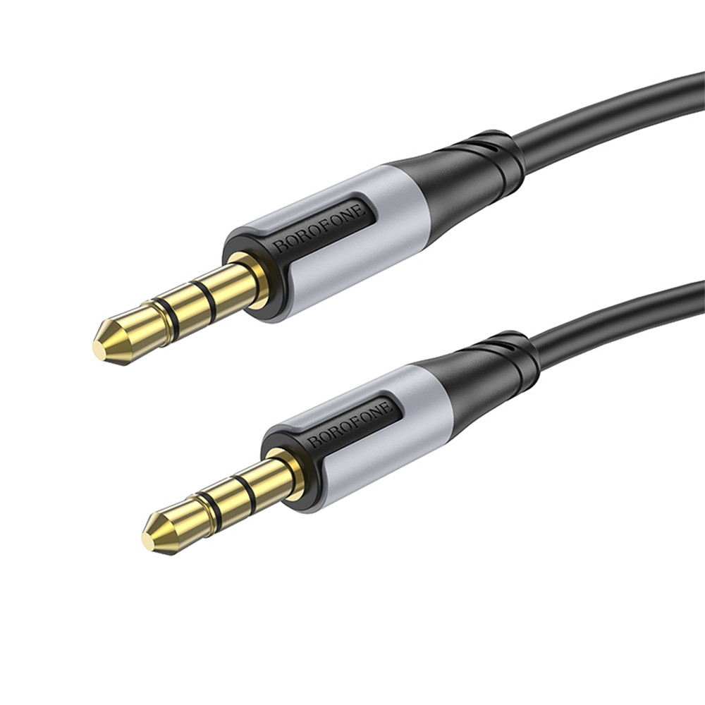 Аудио Кабел Borofone BL19, AUX 3.5mm, Creator, 1m, черен