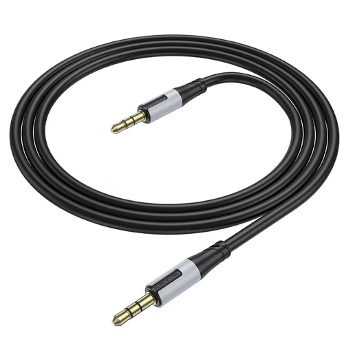 Аудио Кабел Borofone BL19, AUX 3.5mm, Creator, 1m, черен