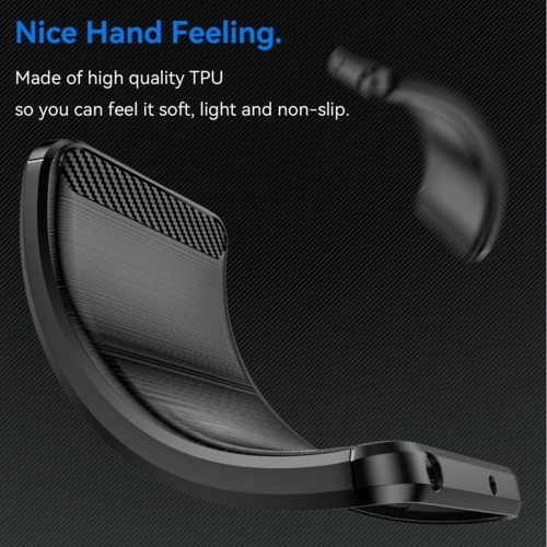 Силиконов Калъф Techsuit Carbon за Samsung Galaxy S25 FE, черен