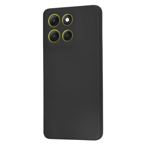 Силиконов калъф Techsuit SoftFlex за Motorola Moto G86, черен