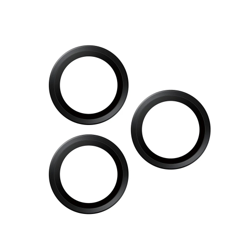 Стъклен Протектор за камера PanzerGlass Hoops Lens Protector за iPhone 17 Pro/ 17 Pro Max/ 16 Pro / 16 Pro Max, черен