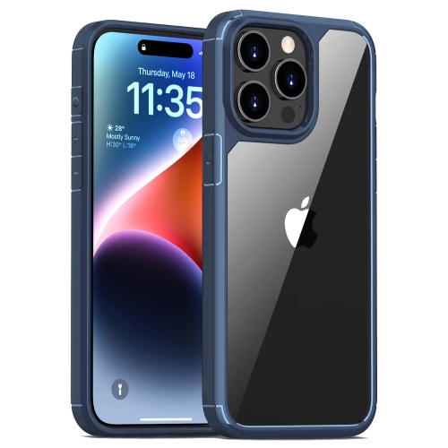 Удароустойчив калъф Color Shock за Iphone 15 Pro, син