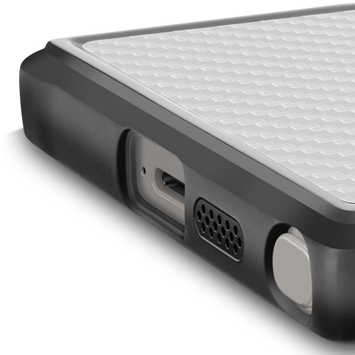 Калъф MagSF Hybrid Carbon за Samsung Galaxy S24 Ultra, Черен
