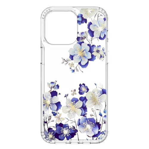 Удароустойчив калъф IMD print за iPhone 15 Pro, Цветя