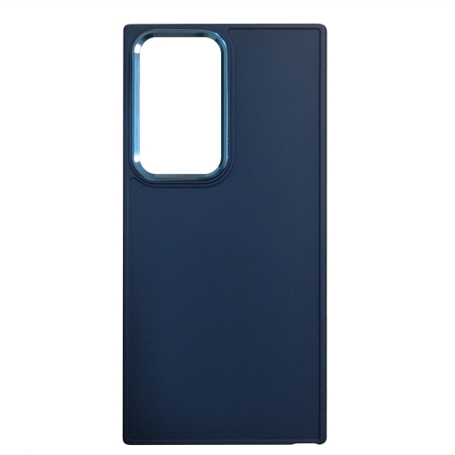 Удароустойчив калъф Frame за Samsung Galaxy S23 Ultra, Тъмно син