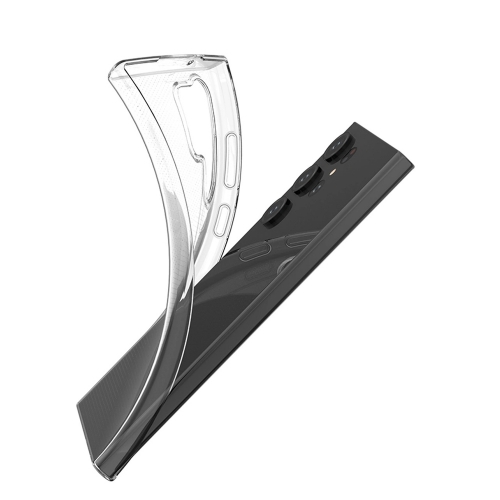 Силиконов калъф за Samsung Galaxy S23 Ultra, 1mm, прозрачен