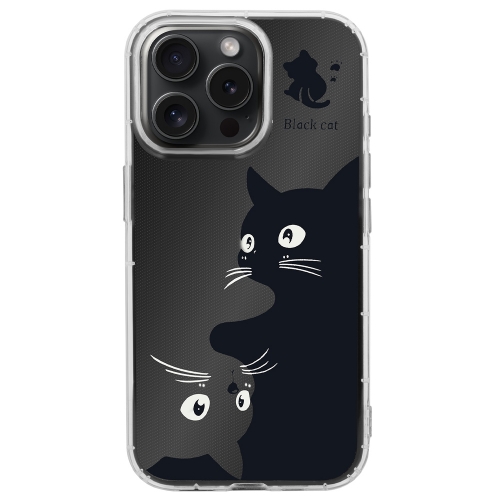 Силиконов калъф Ultra Trendy за iPhone 15 Pro, Котка