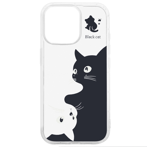 Силиконов калъф Ultra Trendy за iPhone 15 Pro, Котка