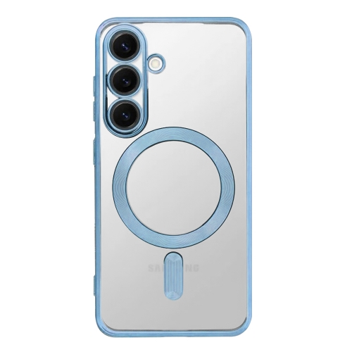 Силиконов калъф Electro Mag Cover за Samsung Galaxy S25 FE, син