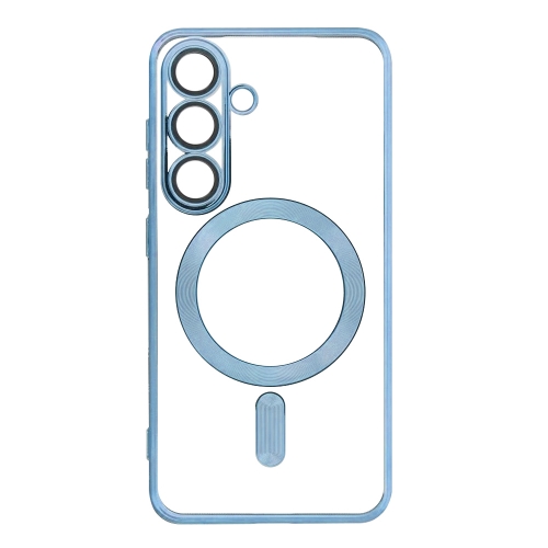 Силиконов калъф Electro Mag Cover за Samsung Galaxy S25 FE, син
