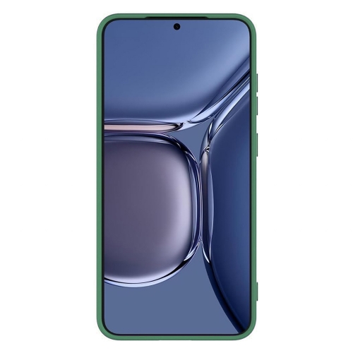Силиконов калъф Matte за Samsung Galaxy S25 FE, зелен