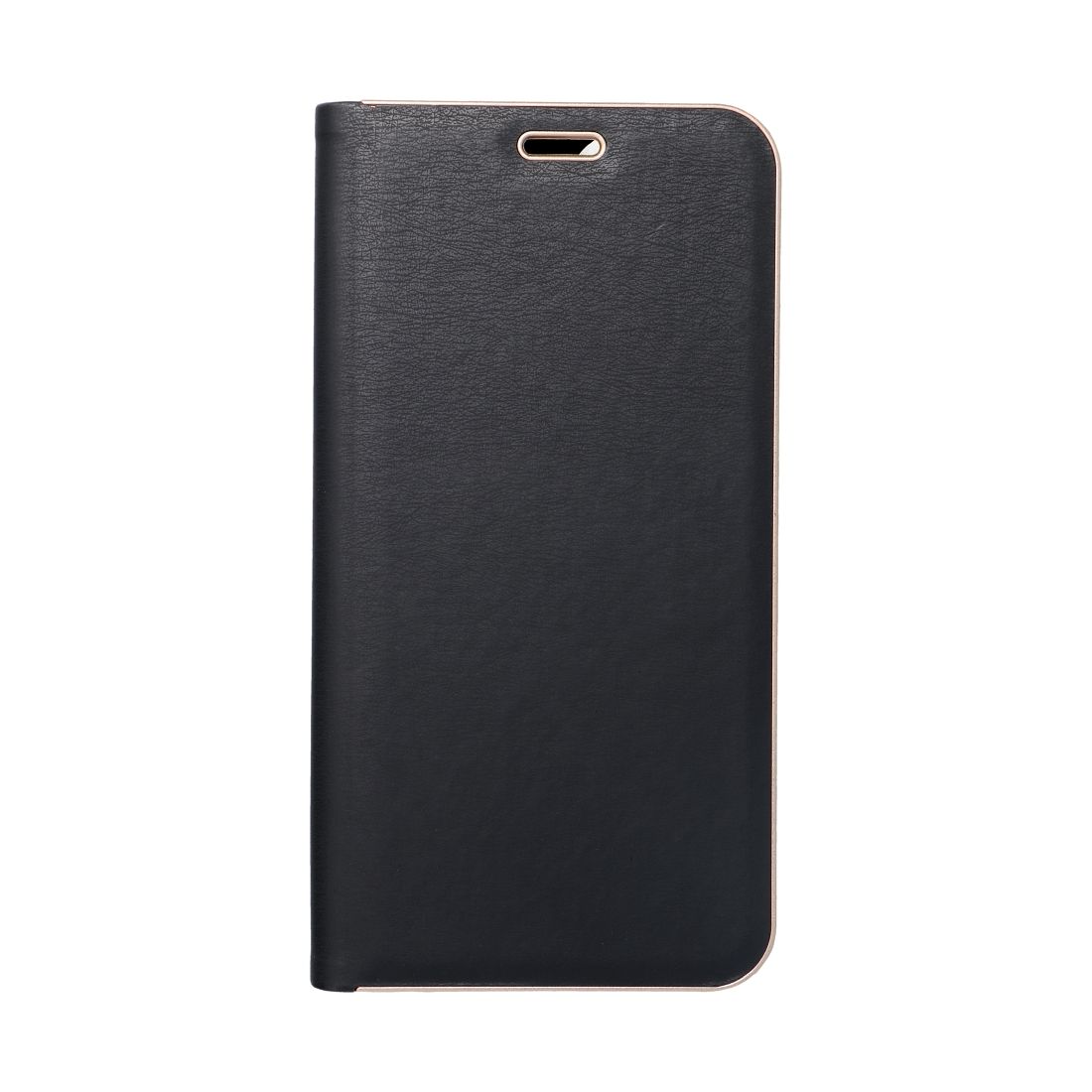 Калъф Тефтер LUNA Gold за Samsung Galaxy S25 FE, черен