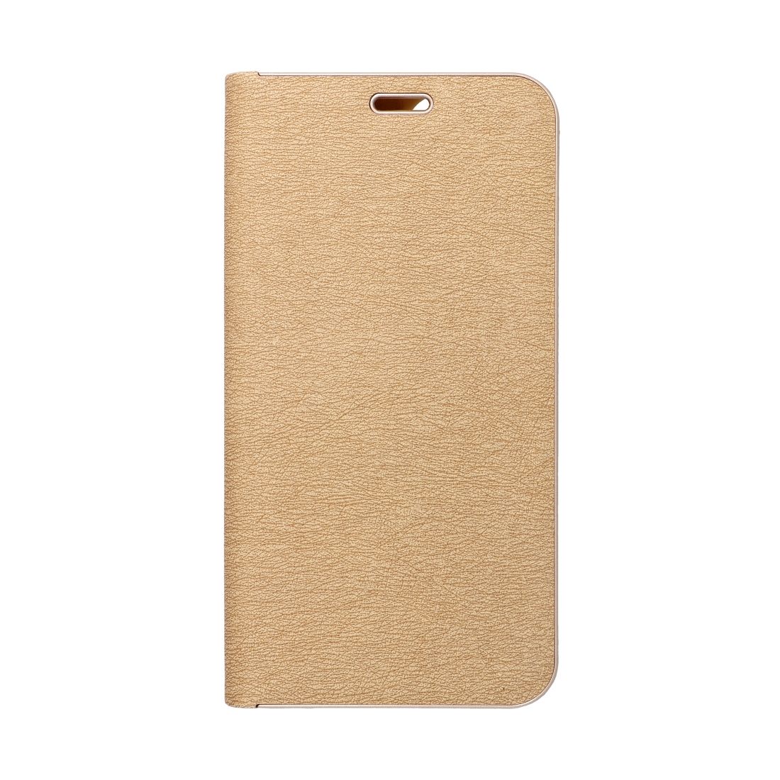 Калъф Тефтер LUNA Gold за Samsung Galaxy S25 FE, златист
