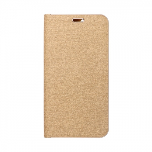 Калъф Тефтер LUNA Gold за Samsung Galaxy S25 FE, златист
