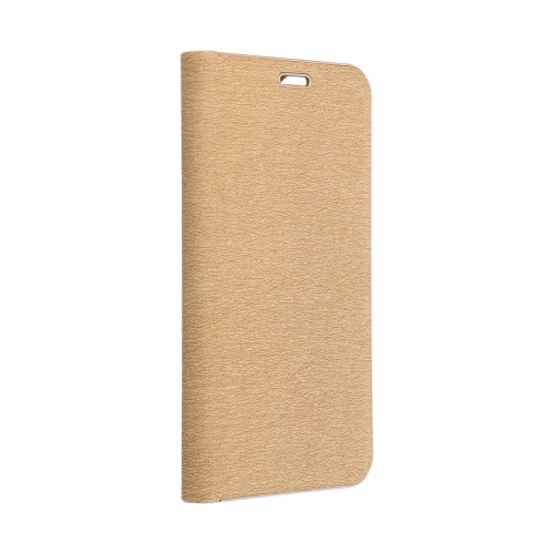 Калъф Тефтер LUNA Gold за Samsung Galaxy S25 FE, златист