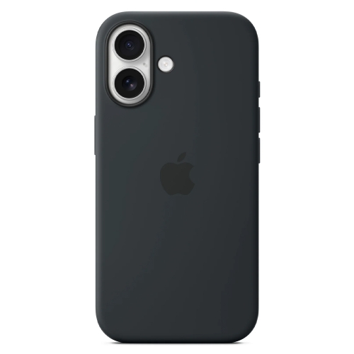 Калъф Apple Silicone with MagSafe за IPhone 17, mgf14zm/a, черен