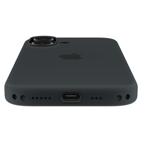 Калъф Apple Silicone with MagSafe за IPhone 17, mgf14zm/a, черен