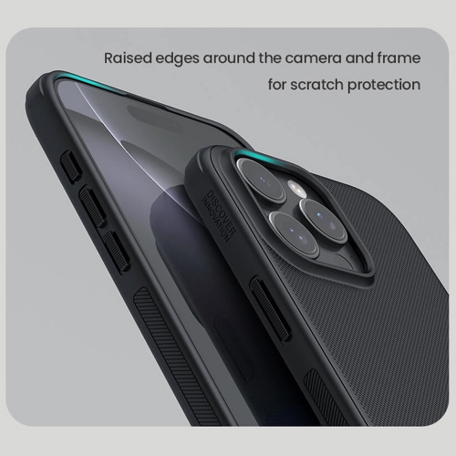 Калъф Nillkin Super Frosted PRO Magnetic за Iphone 16 Pro, черен