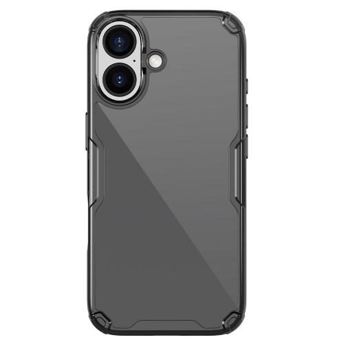 Калъф Nillkin Nature TPU PRO за Iphone 17, черен-прозрачен