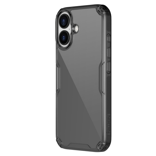 Калъф Nillkin Nature TPU PRO за Iphone 17, черен-прозрачен