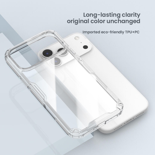 Калъф Nillkin Nature TPU PRO за Iphone 17 Pro, прозрачен