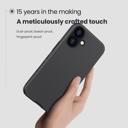Калъф Nillkin Super Frosted PRO Magnetic за Iphone 17, черен