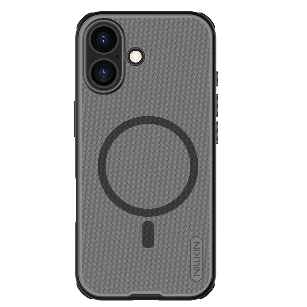 Калъф Nillkin Super Frosted PRO Magnetic за Iphone 17, прозрачен-черен