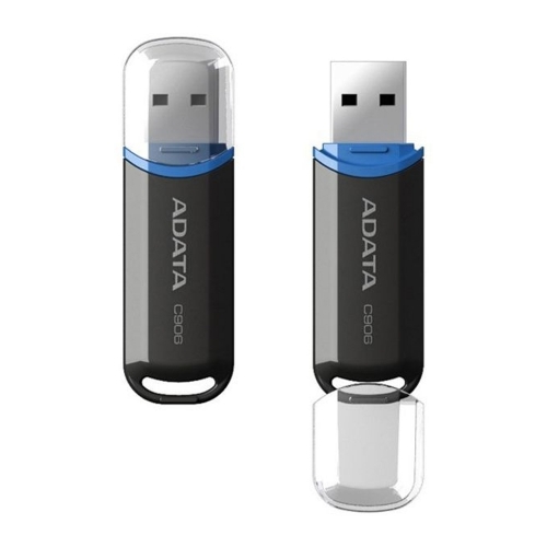 Флаш памет Adata 64GB, USB, C906, черен