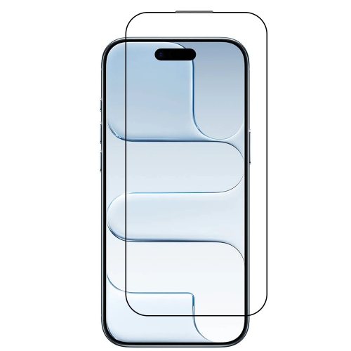 Стъклен Протектор 5D Full Glue за iPhone 17 Air, черен