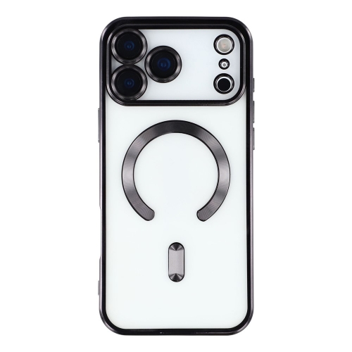 Силиконов калъф Electro Mag Cover за Iphone 17 Pro Max, черен