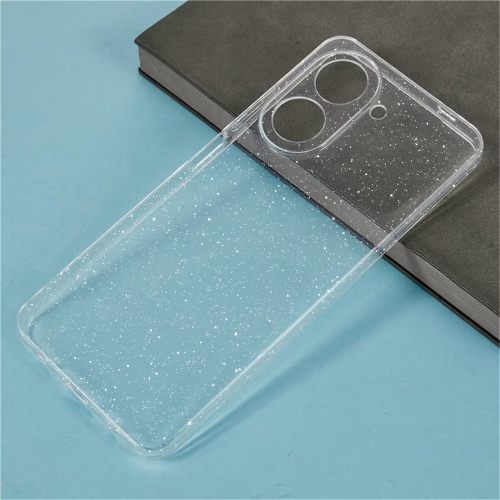 Силиконов калъф Techsuit SparkleSkin за Xiaomi Redmi A5 4G, прозрачен